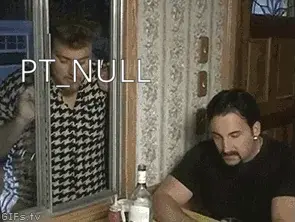 An image of PT_NULL ignored